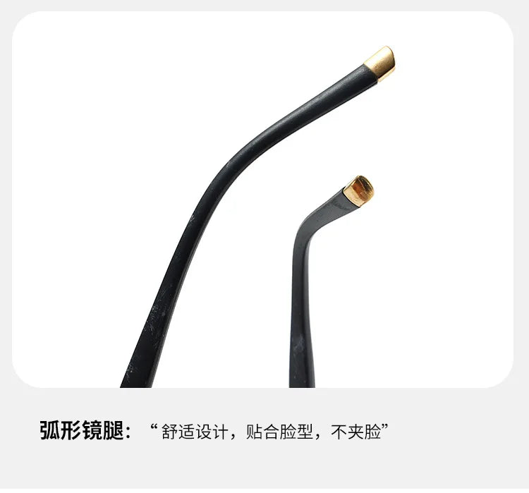 Square Reading Glasses Men Women Anti Blue Light Metal Frame Sunglasses Glasses Antifatigue Rectangle Computer Eyewear +1.5 +2.0